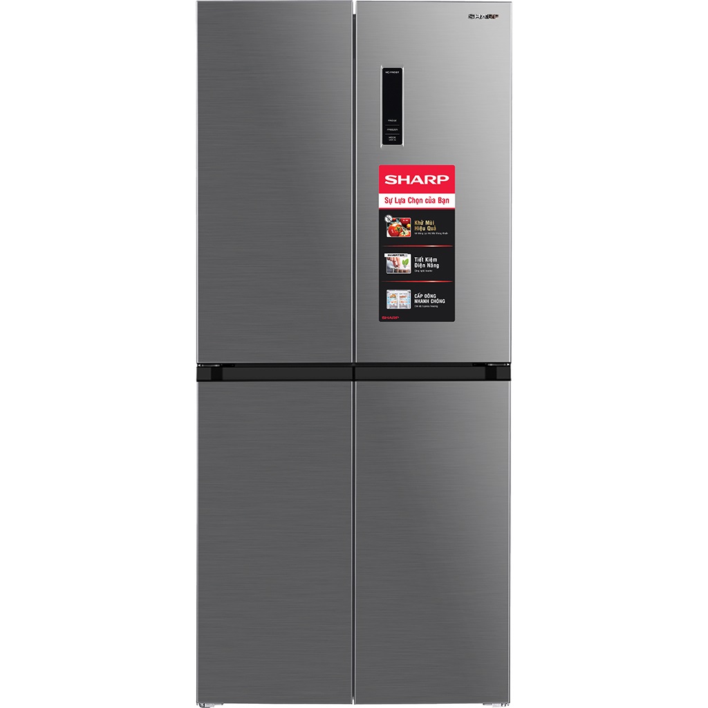 Tủ lạnh Sharp Inverter 404 lít SJ-FX420V-SL - Chính hãng