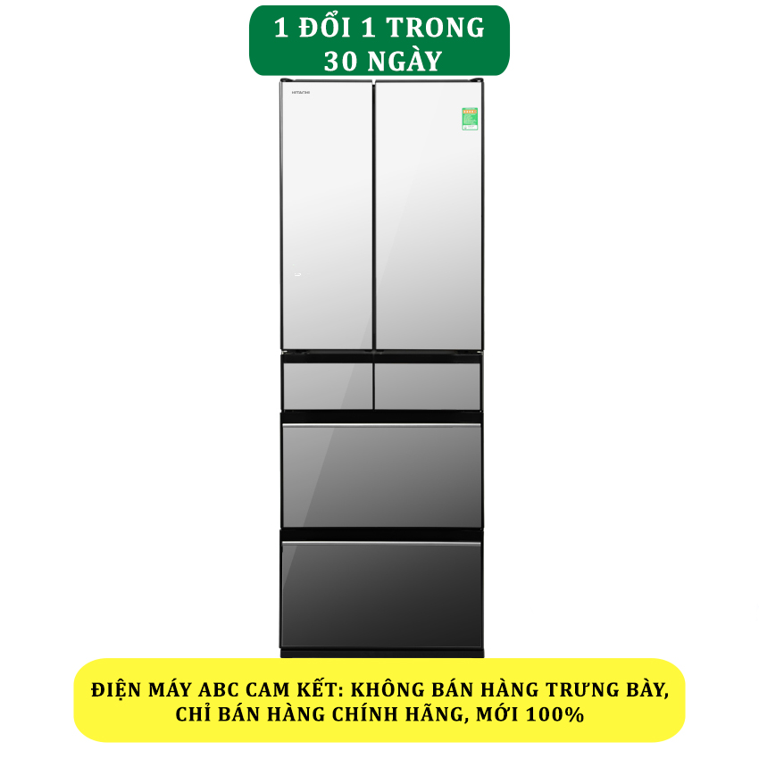 Tủ lạnh Hitachi Inverter 540 lít R-HW540RV (X) - Chính hãng
