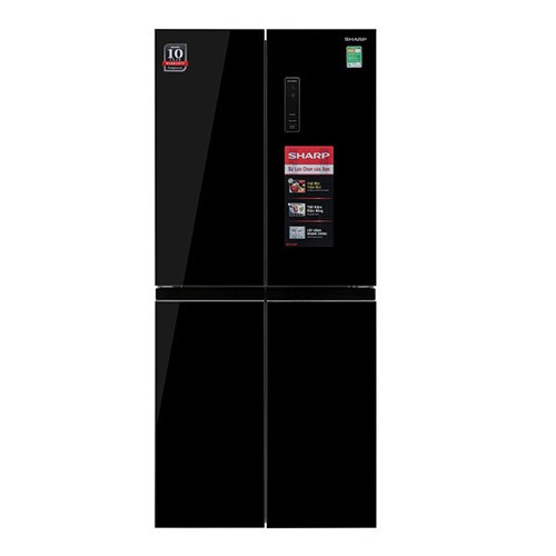 Tủ lạnh Sharp Inverter 362 lít Multi Door SJ-FX420VG-BK - Chính hãng#1