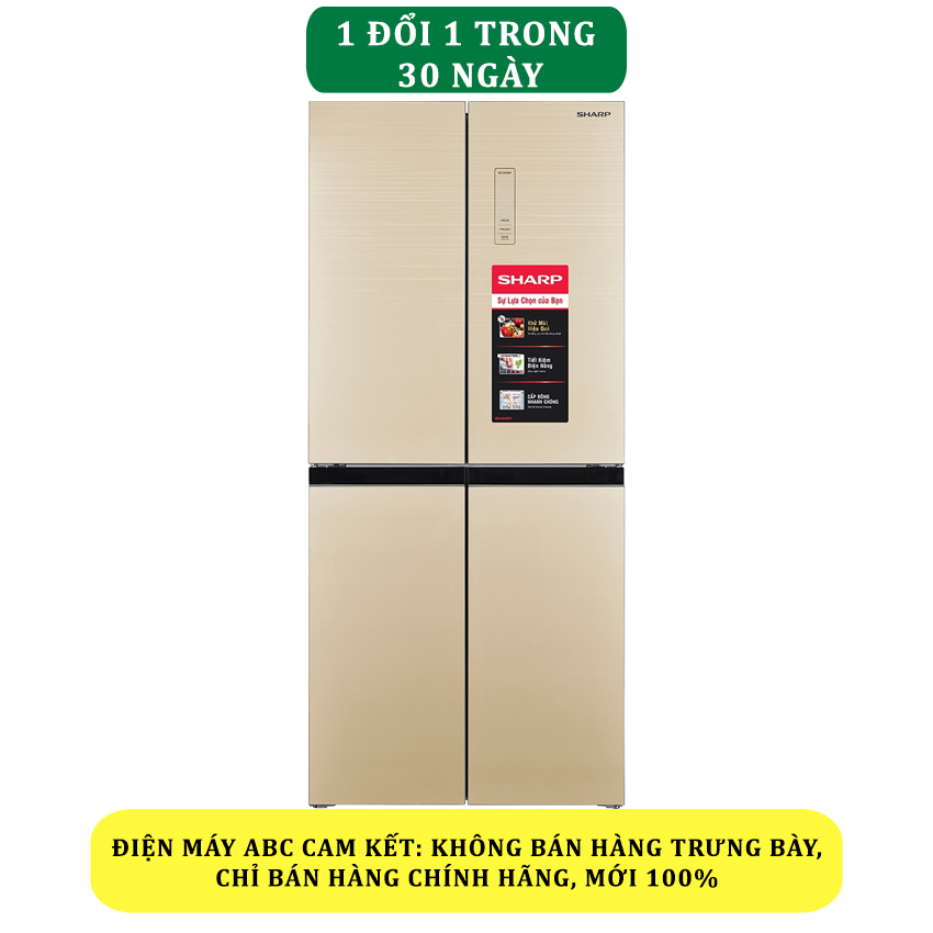 Tủ lạnh Sharp Inverter 362 lít SJ-FX420VG-CH - Chính hãng