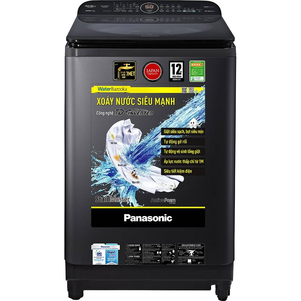 Máy giặt Panasonic Inverter 10.5 Kg NA-FD10AR1BV - Chính hãng