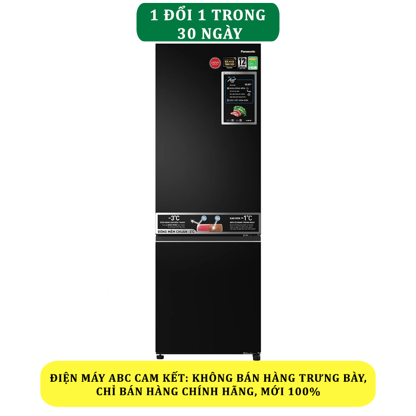 Tủ lạnh Panasonic Inverter 325 lít NR-BV361BPKV - Chính hãng