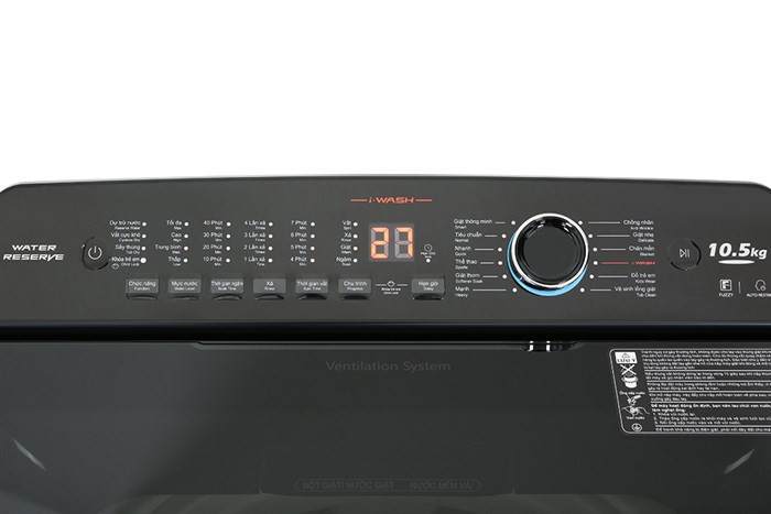 Máy giặt Aqua 10.5 kg AQW-FR105JT BK - Chính hãng#5