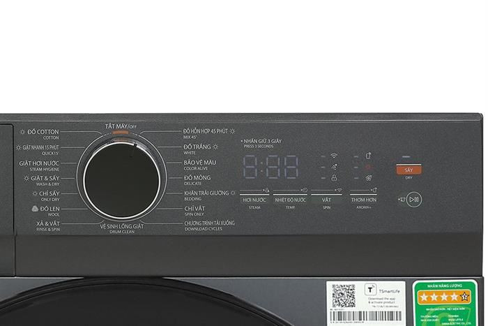 Máy giặt sấy Toshiba Inverter giặt 13 kg - sấy 8 kg TWD-T21BU140UWV(MG) - Mới 2025#7