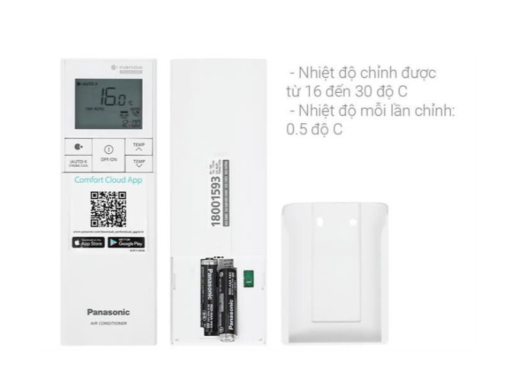 Điều hòa Panasonic 18000BTU 1 chiều inverter CU/CS-XU18BKH-8 - Mới 2025#7