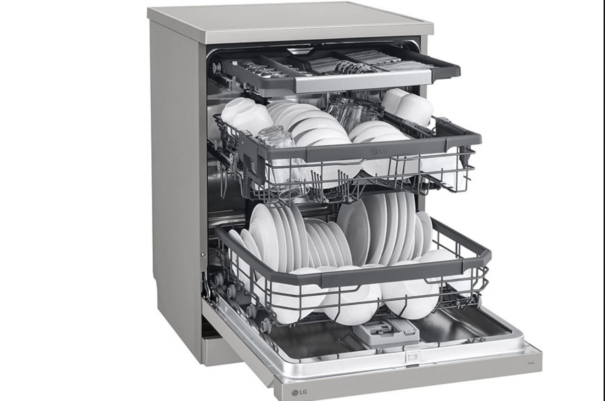 Máy rửa bát LG LDT14SVA4 14 bộ độc lập, sấy ngưng tụ hé cửa tự động, nhập Hàn Quốc#2
