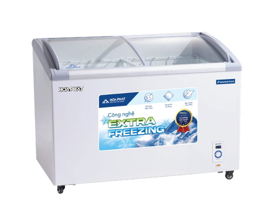 Tủ đông kính cong Hòa Phát inverter 280 lít HSF AD8280.C1 - Chính hãng #2