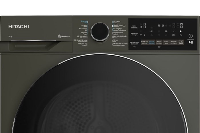 Máy sấy bơm nhiệt Hitachi 10 kg TD-100XFVEM - Chính hãng#4