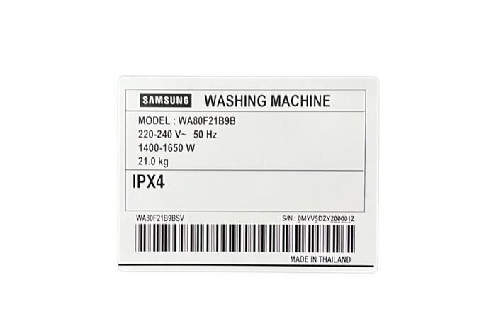 Máy giặt Samsung Inverter 21 kg WA80F21B9BSV - Mới 2025#8