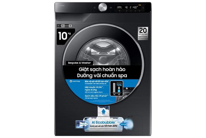 Máy giặt Samsung AI EcoBubble Inverter 10 kg WW10DG6U34LBSV - Mới 2025#1
