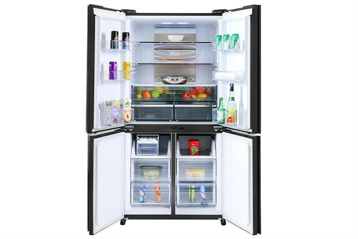 Tủ lạnh Sharp Inverter 572 lít Multi Door SJ-FX650V-MK - Chính hãng#5