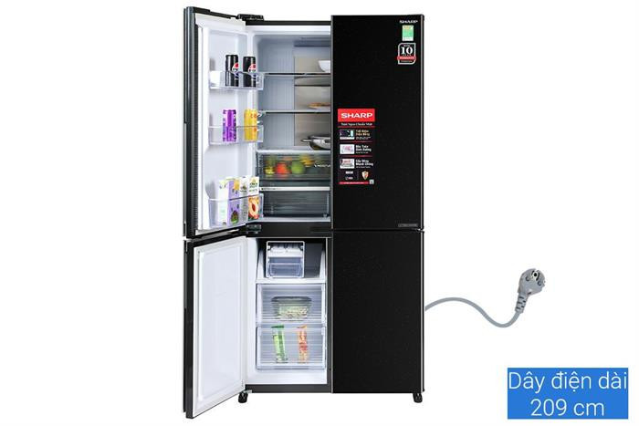 Tủ lạnh Sharp Inverter 572 lít Multi Door SJ-FX650V-MK - Chính hãng#6