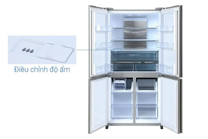Tủ lạnh Sharp Inverter 572 lít Multi Door SJ-FXP650VG-SL - Chính hãng#2