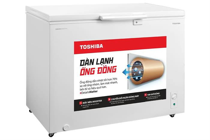 Tủ đông Toshiba Inverter 293 lít GR-RC390CM-PMV(01) - Chính hãng#1