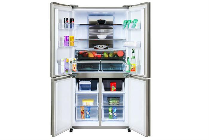 Tủ lạnh Sharp Inverter 572 lít Multi Door SJ-FX650V-SL - Chính hãng#5