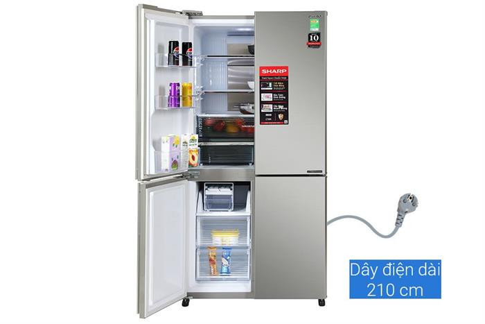 Tủ lạnh Sharp Inverter 572 lít Multi Door SJ-FX650V-SL - Chính hãng#6