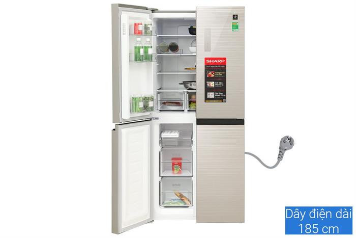 Tủ lạnh Sharp Inverter Multi Door 421 lít SJ-FXP510VG-CH - Chính hãng#6