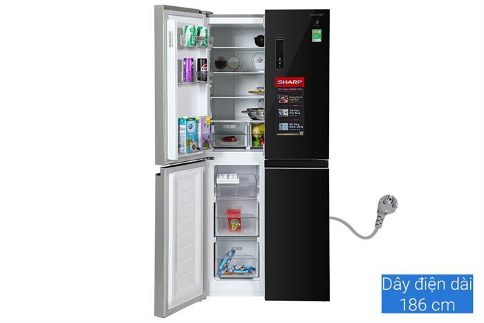 Tủ lạnh Sharp Inverter Multi Door 421 lít SJ-FXP510VG-BK - Chính hãng#6