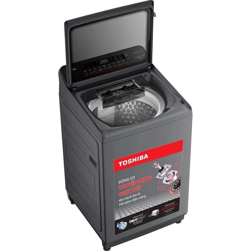 Máy giặt Toshiba Inverter 13 kg AW-T26D1400TV (MG) - Chính hãng#3