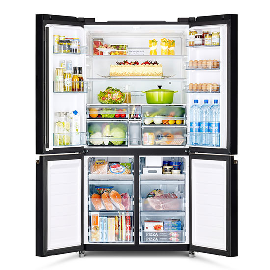 Tủ lạnh Hitachi Inverter 645 lít Multi Door R-WB700PGV4 GBK | Chính hãng#4