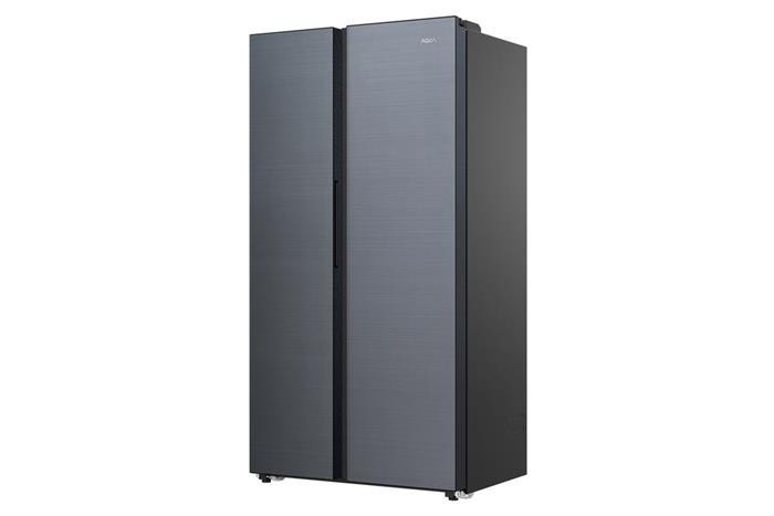 Tủ lạnh Aqua Inverter 569 lít Side By Side AQR-S633XA(SL) - Chính hãng#4