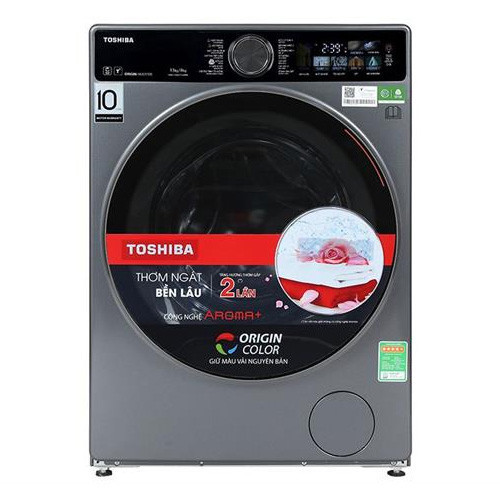 Máy giặt sấy Toshiba Inverter giặt 13 kg - sấy 8 kg TWD-T25BZP140MWV(MG)#1