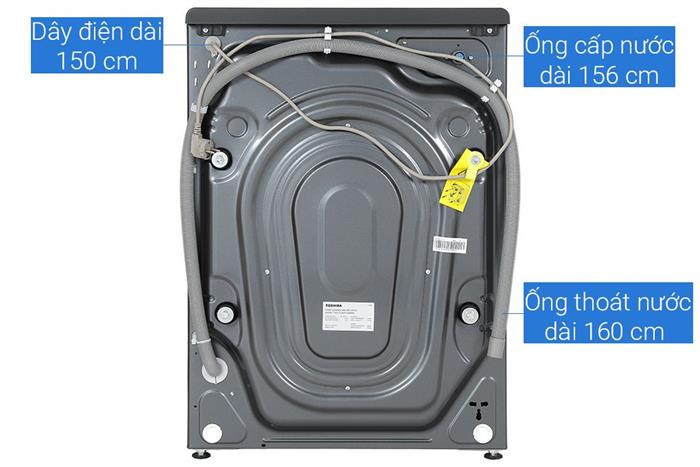 Máy giặt sấy Toshiba Inverter giặt 13 kg - sấy 8 kg TWD-T25BZP140MWV(MG)#2